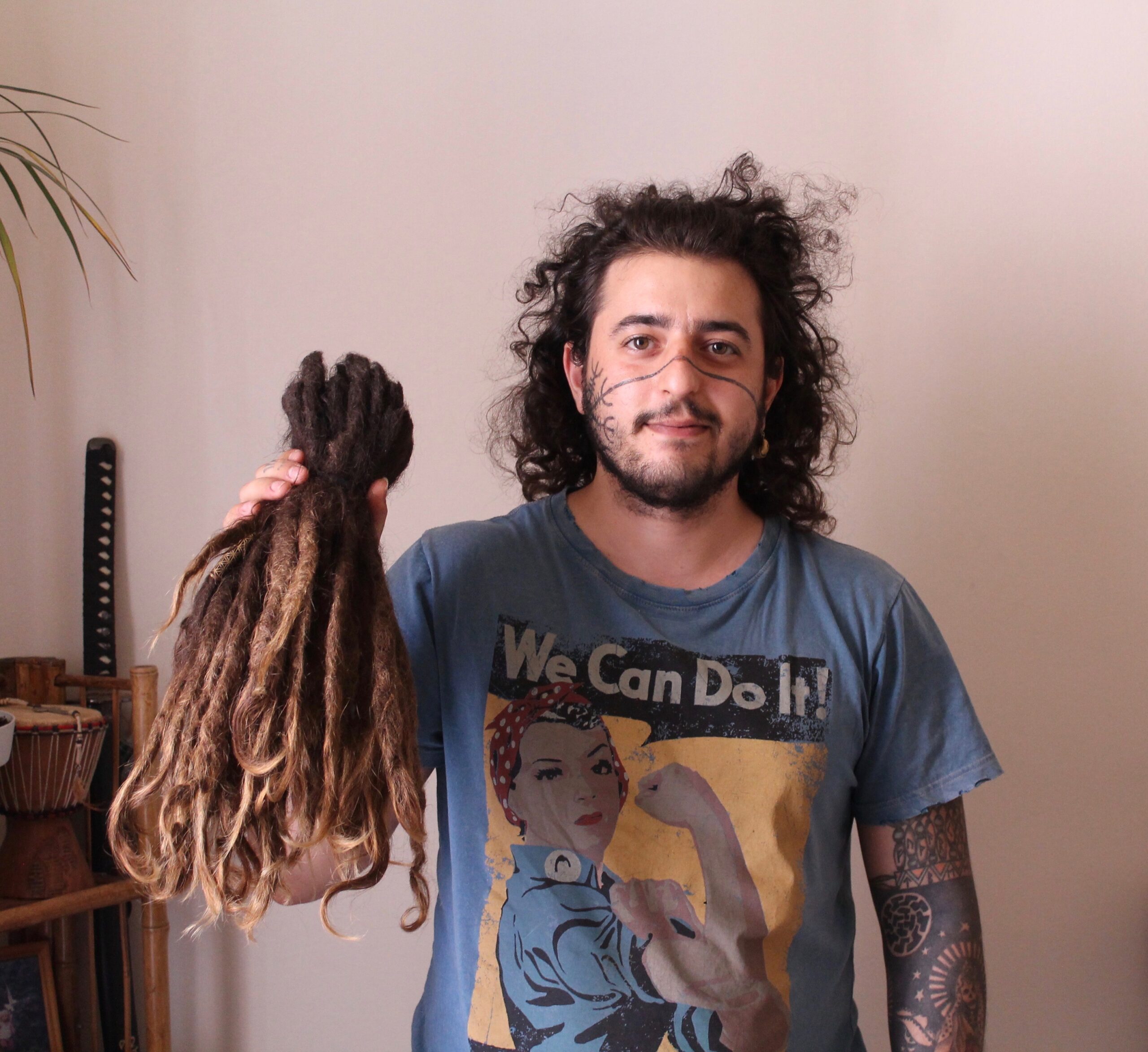 how to trim dreads