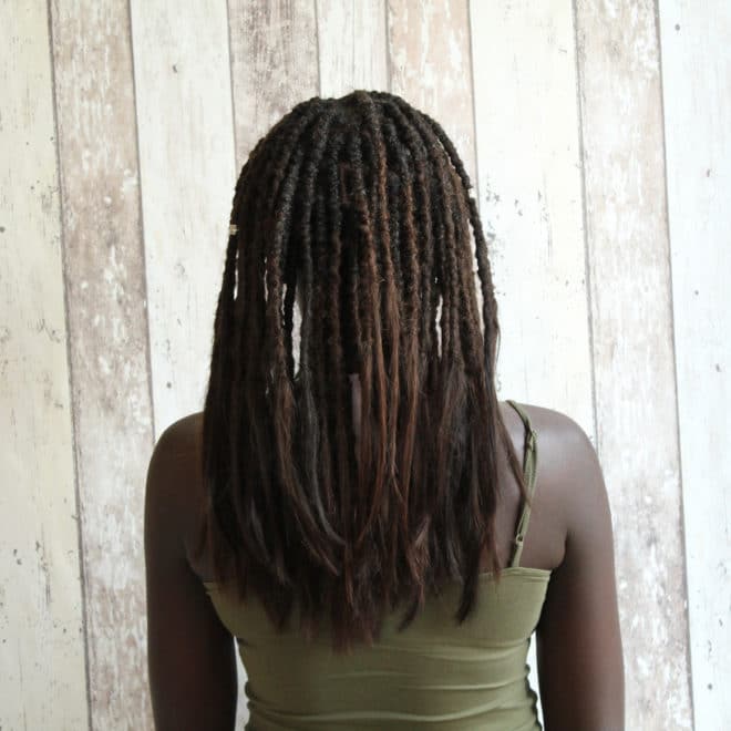 Creation of dreads in natural extensions-Boudy