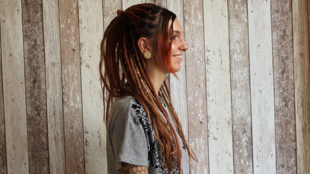 Dreads for women with super fine hair