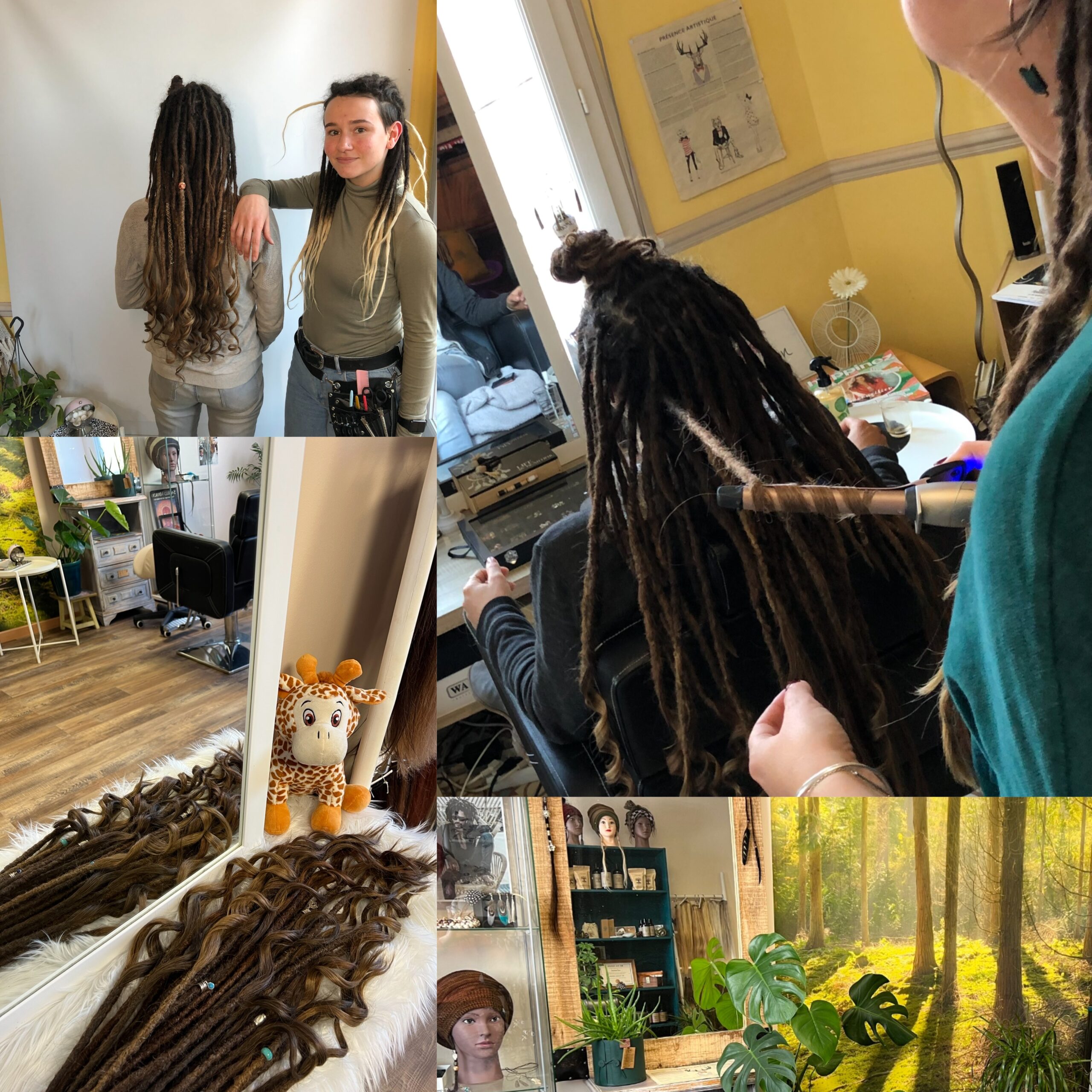 Comment choisir des cheveux de qualité pour réussir de belles extensions dreadlocks naturelles. Apprendre la création de dreads naturelles. Formation locticien.