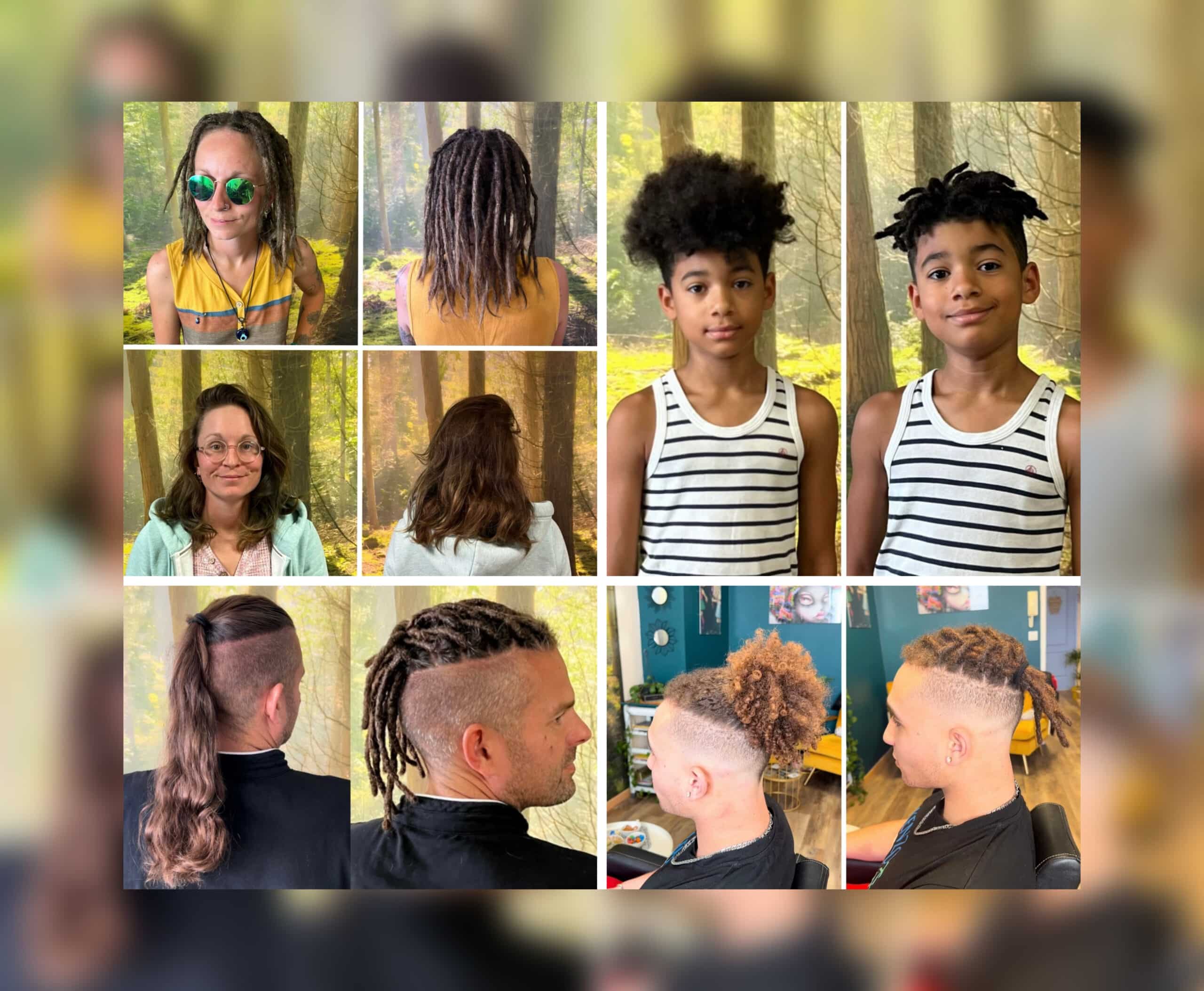 Lisah coiffeuse et hairstylist de Dreads Expert : Premier salon de coiffure sur la Côte d'Azur présente les créations des dreads naturelles sur homme, femme et enfant. Spécialiste de locks afro pour homme. Spécialiste des locks afro pour femme. Spécialiste de locks afro pour enfant. Passionnée de dreads naturelles depuis 1993.